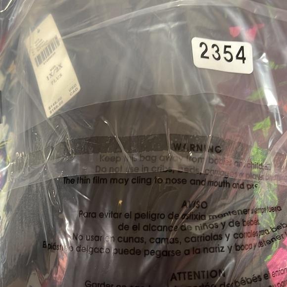 Anthropologie Gabrielle Floral Plisse Robe - NWT - SZ 1X/2X - Picture 13 of 13